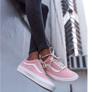 Pink Van Old Skool Shoes